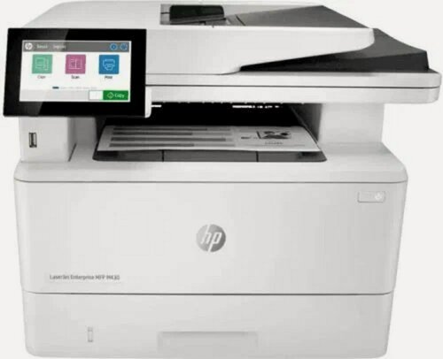 Изображение товара МФУ лазерное HP LaserJet Enterprise MFP M430f 3PZ55A, черно-белая печать, A4, белый