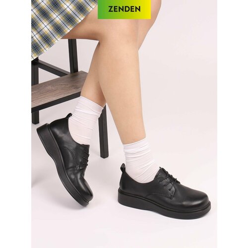 фото Полуботинки zenden, размер 36, черный