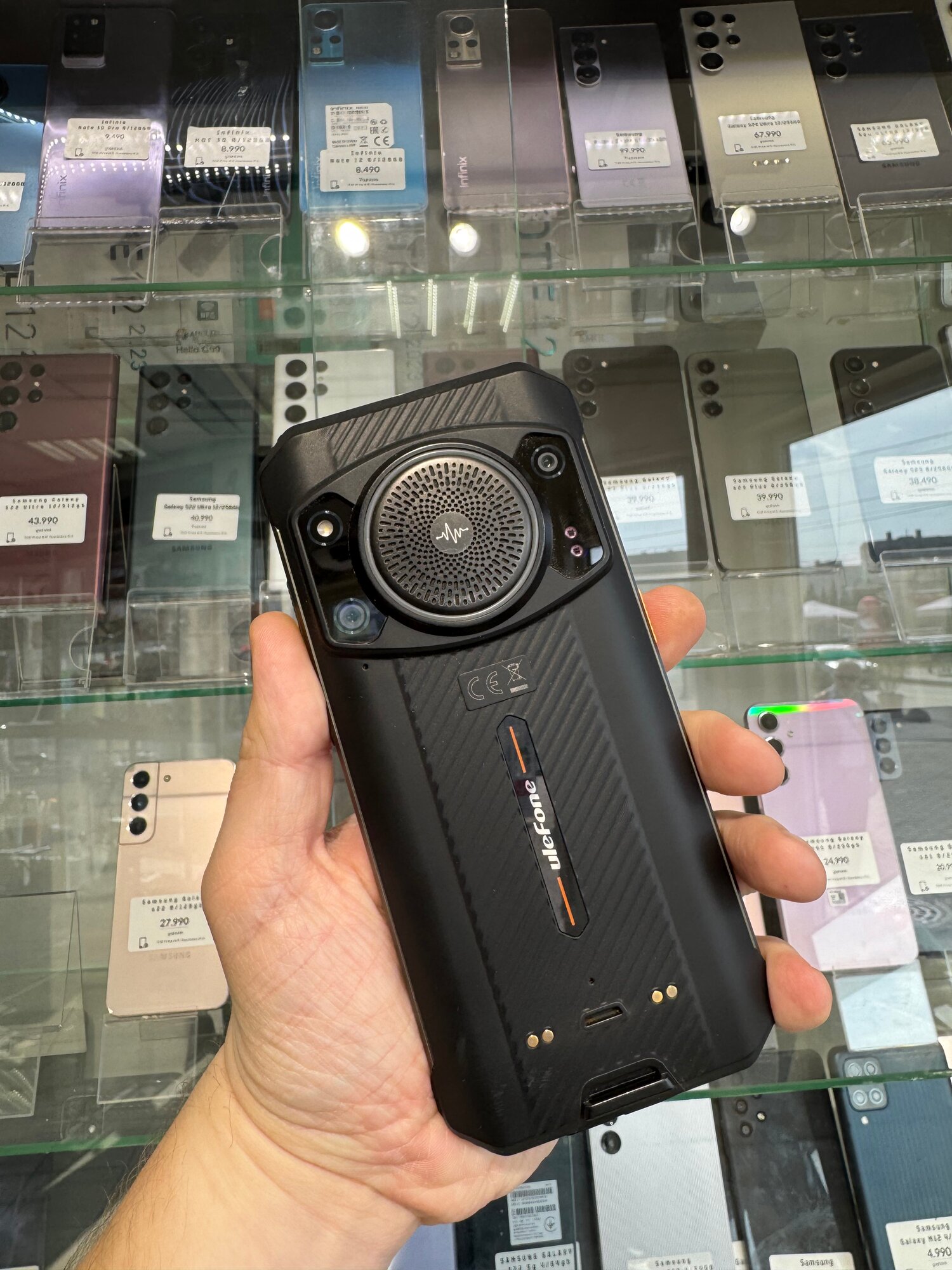 Смартфон Ulefone Armor 21 8/256 ГБ,9600мАч, 120Гц, Динамик 3,5Вт, черный
