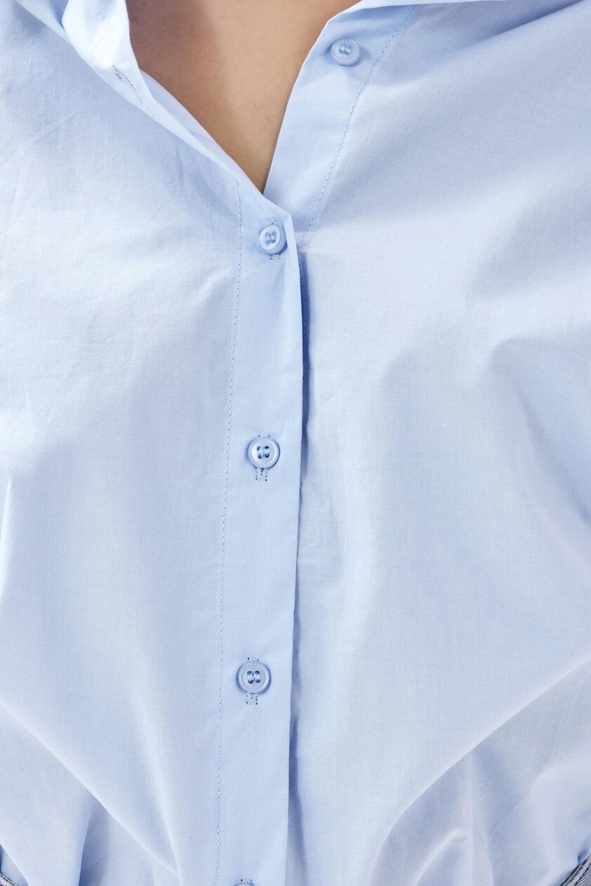 Рубашка Selfie, размер XS, голубой — фото 1