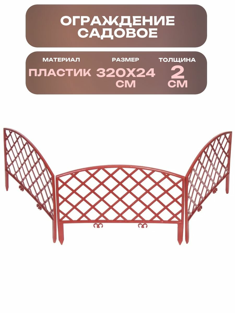 Забор декоративный 