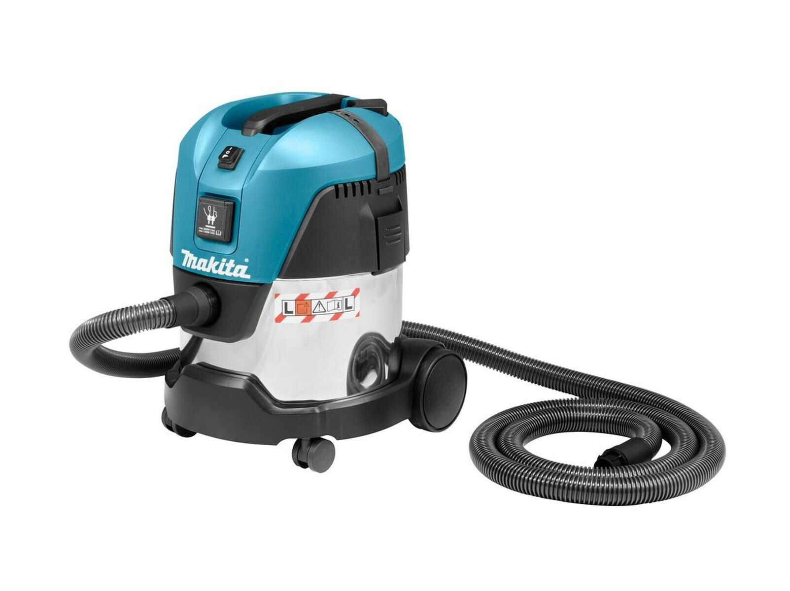 Пылесос Makita VC2012L, для сухой и влажной уборки, 1000Вт, 20л, встроенный фильтр
