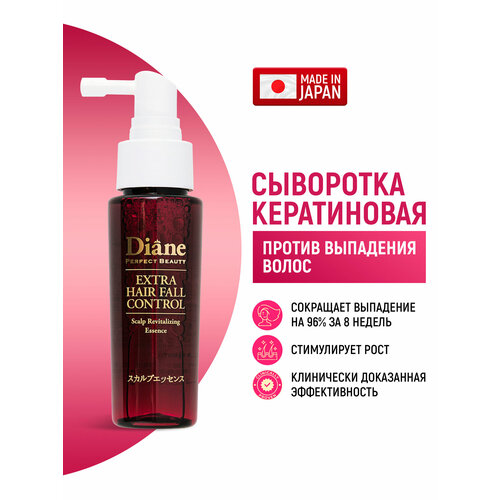 Moist Diane Сыворотка для волос несмываемая с кератином Perfect Beauty для кожи головы против выпадения, для роста и густоты волос (Япония) 50 мл