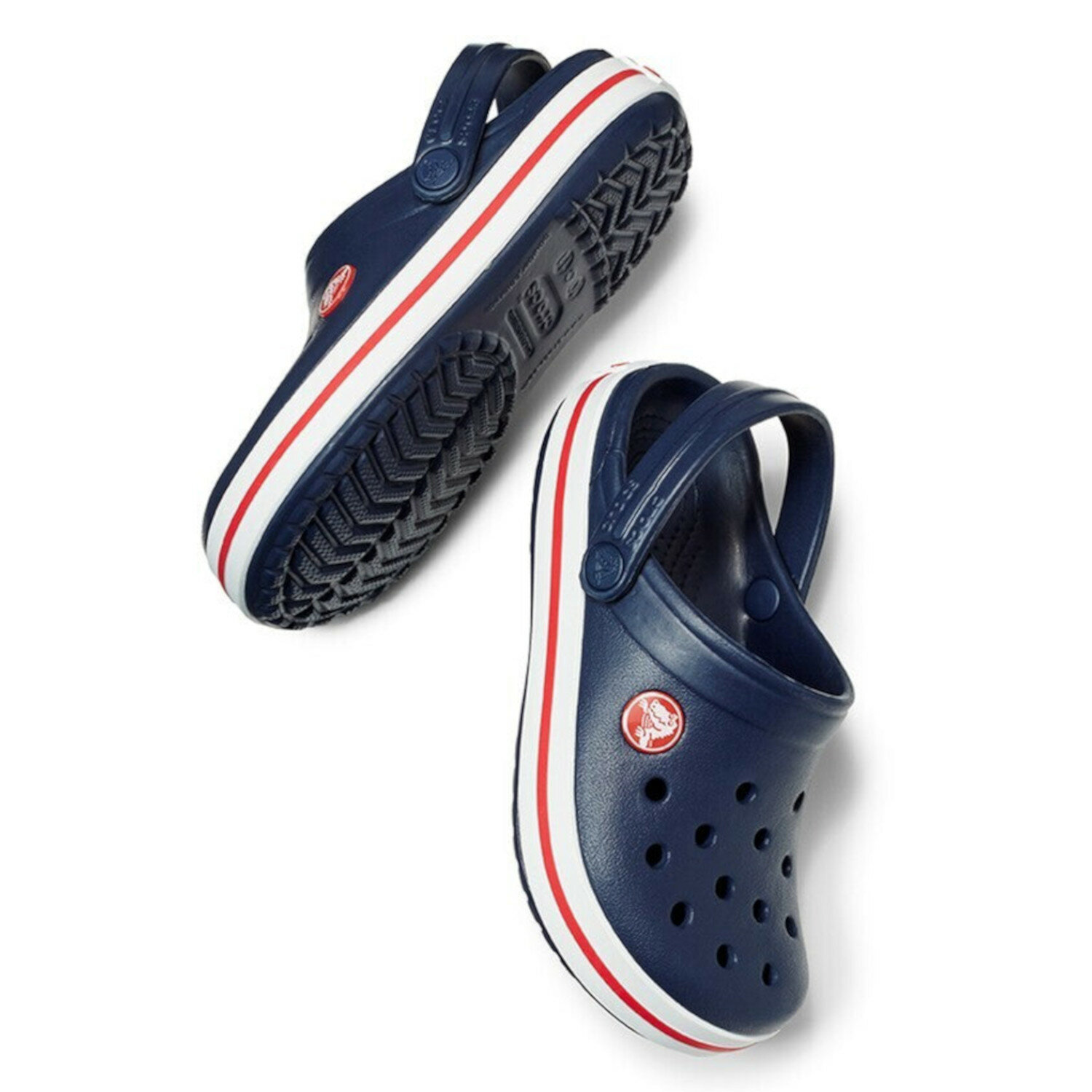Сабо Crocs Crocband Clog, размер M9/W11 US, синий — фото 1