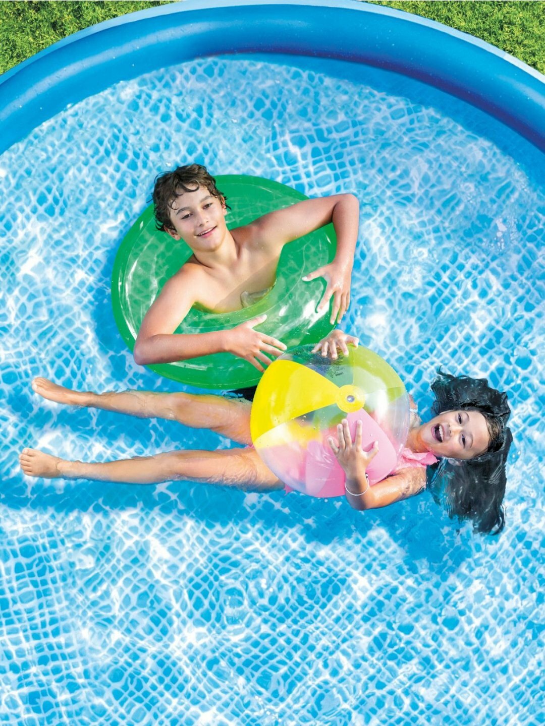 Надувной бассейн Intex Easy Set 28101, круглый, детский, 183х51 см, объём: 886 Л, для детей и взрослых — фото 1