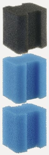 Изображение товара Набор из губок для фильтра Ferplast BLUMODULAR, 3 штуки, голубой/черный