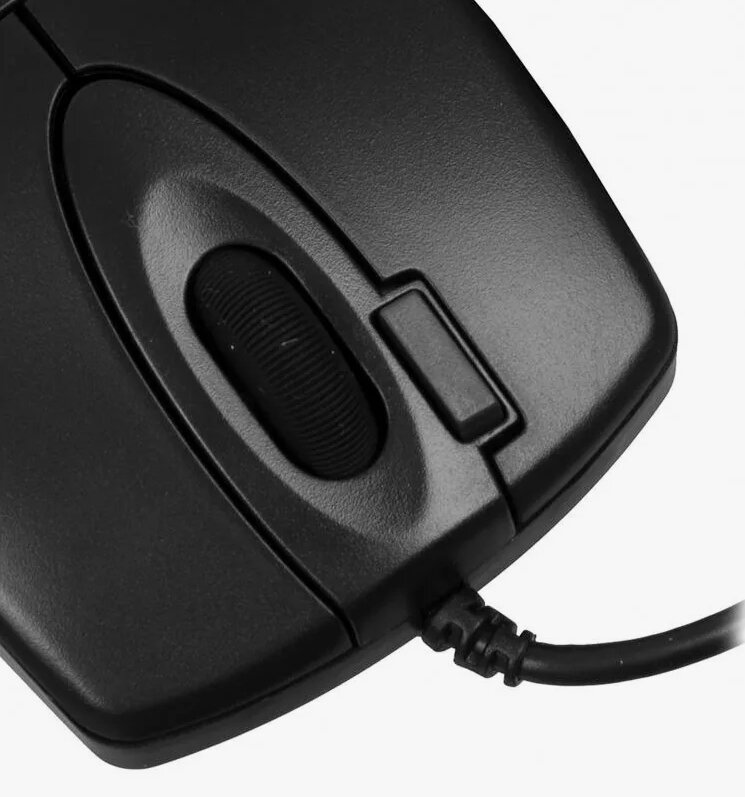 Мышь проводная A4tech Op620D с двойным кликом USB черная — фото 1