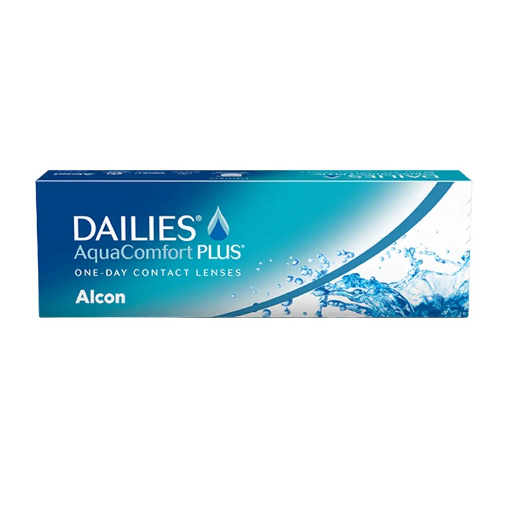 Контактные линзы Dailies Aqua Comfort Plus -3.50 30шт. однодневные