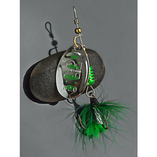 Блесна вертушка Pontoon21 treble hook synchrony #2.0 на щуку и окуня