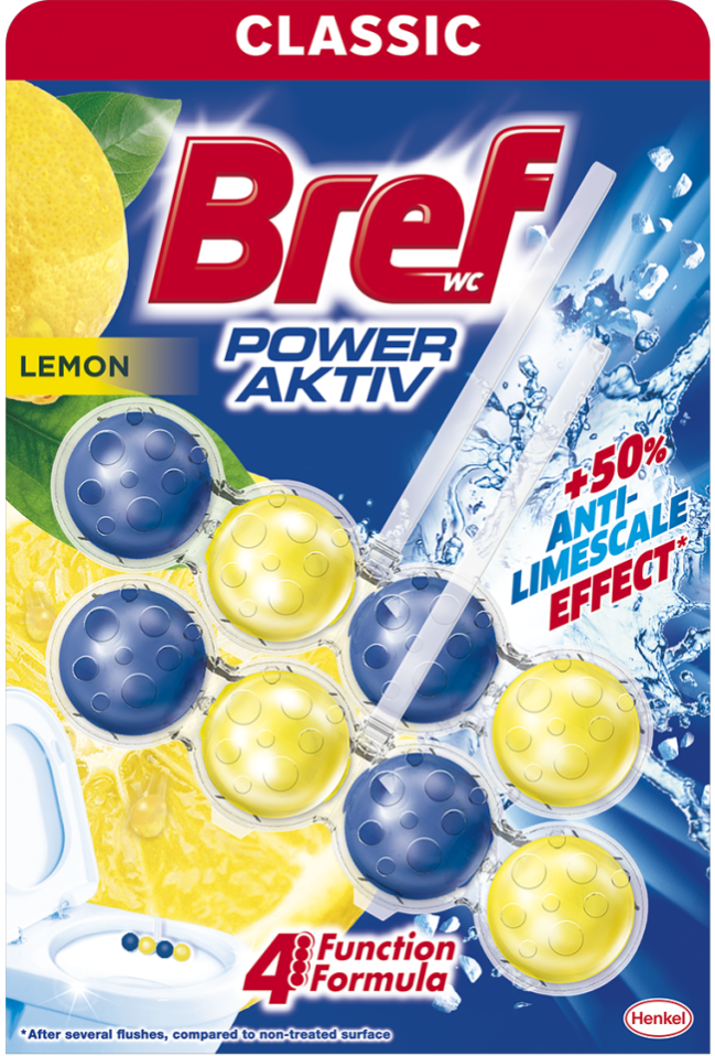 Bref Power Aktiv лимон 2x50g — фото 1