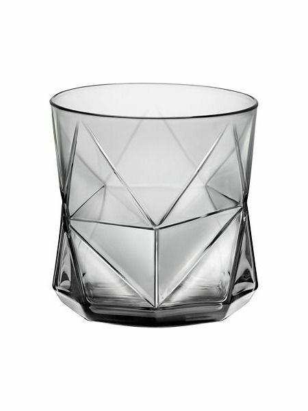Стакан низкий Bormioli Rocco Cassiopea Onice  320 мл  хрустальное стекло  серый