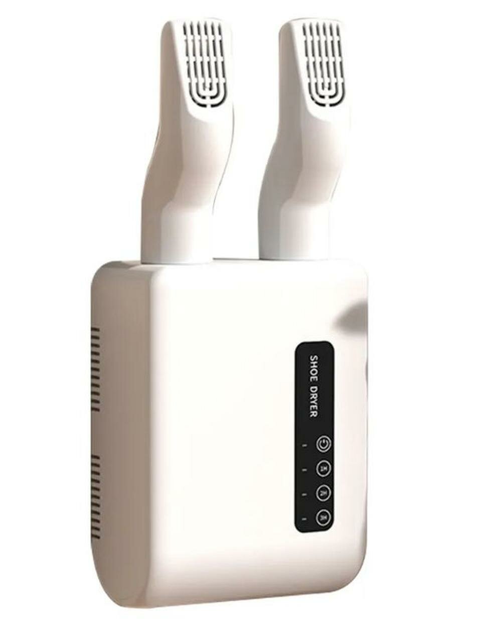 Настенная сушилка MILENI, для обуви, поворотная, белая, пластик