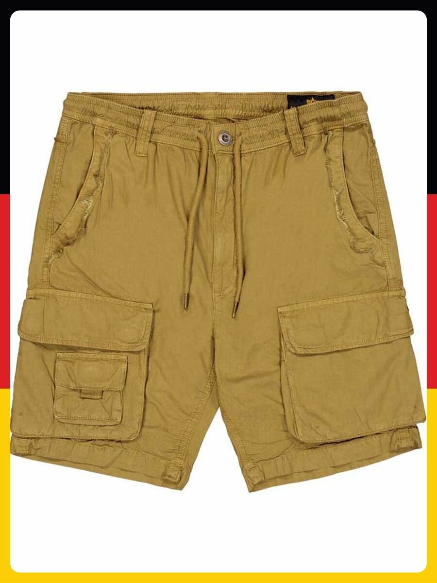 Шорты ALPHA INDUSTRIES, размер _38, зеленый