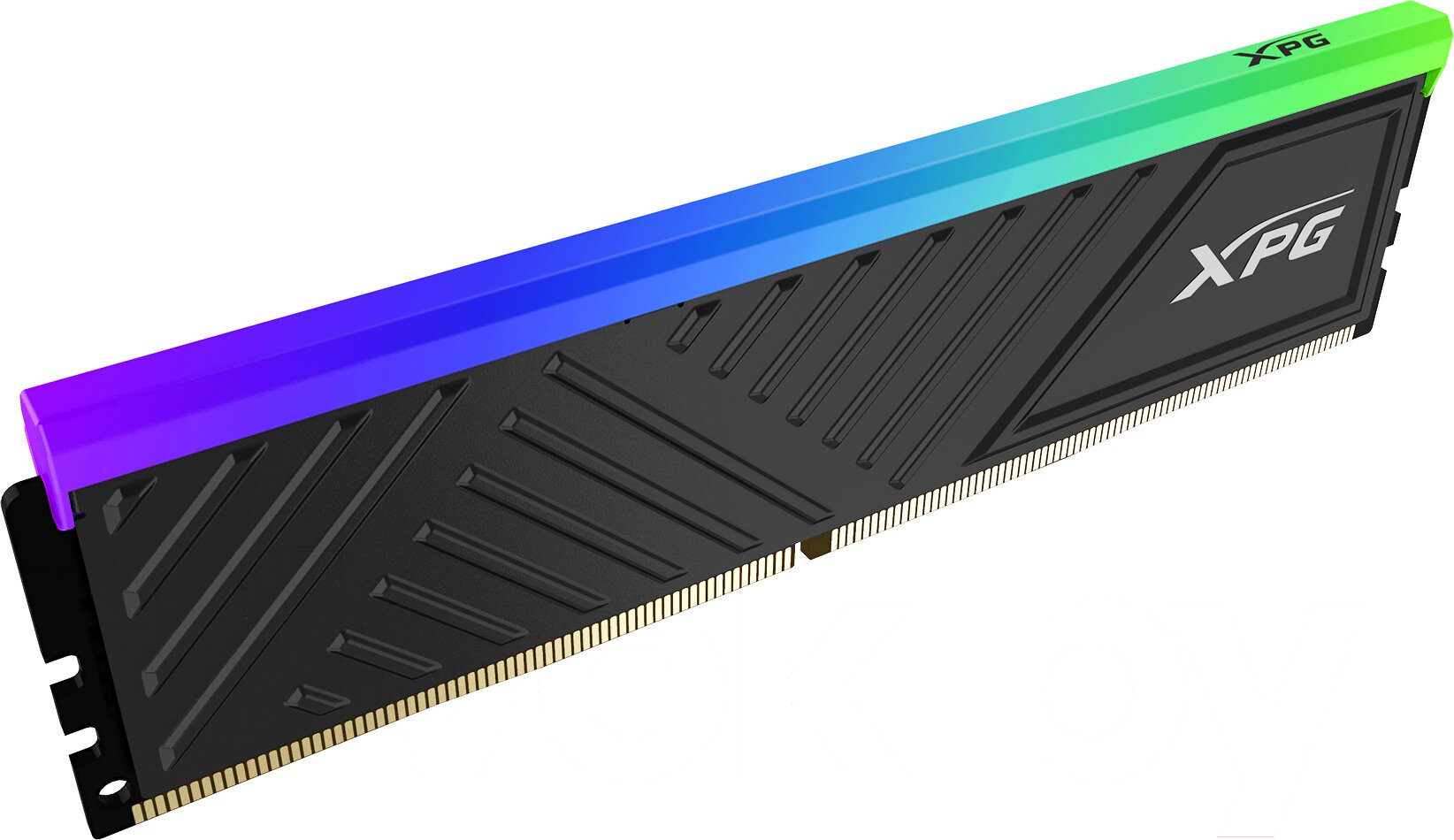 ADATA Память DDR4 8GB 3200MHz A-Data AX4U32008G16A-SBKD35G XPG Spectrix D35G RGB RTL Gaming PC4-25600 CL16 DIMM 288-pin 1.35В dual rank с радиатором Ret