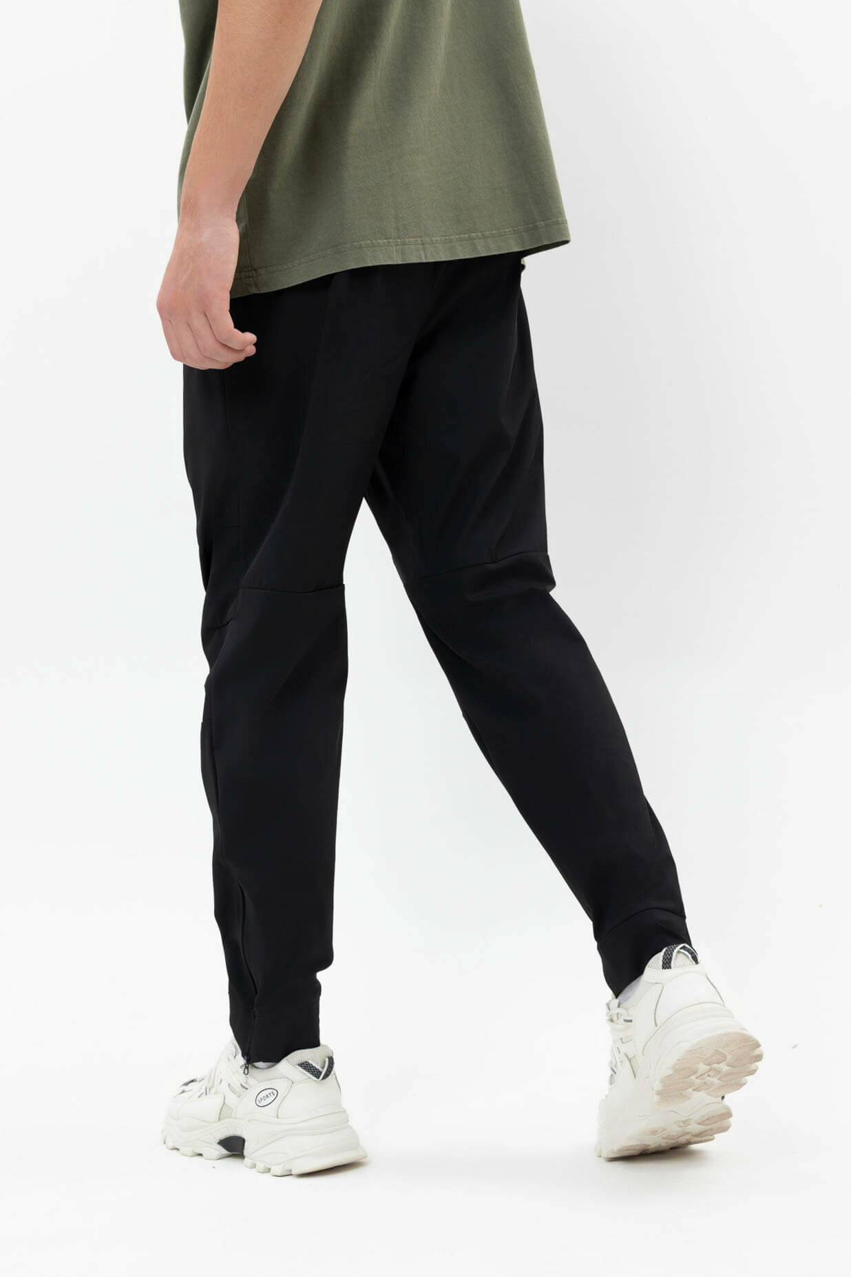 Брюки джоггеры TERRA PRO TERRA PRO, размер 36, black — фото 1