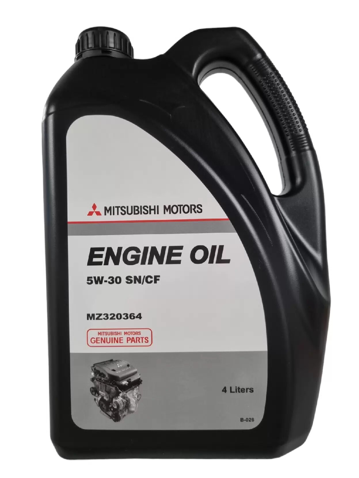 Моторное масло Mitsubishi Engine Oil Semi-Syntheic SN/CF 5W30 4 л, артикул М320364