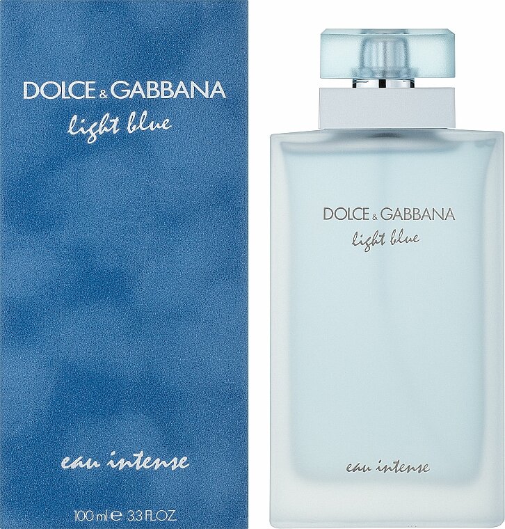 Парфюмерная вода Dolce & Gabbana Light Blue Eau Intense, для женщин, 100 мл