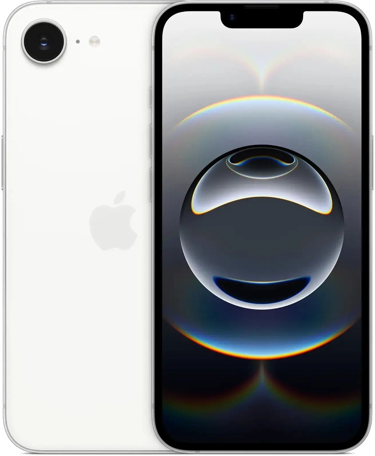 Смартфон Apple iPhone 16e 128 ГБ nano SIM + eSIM, White
