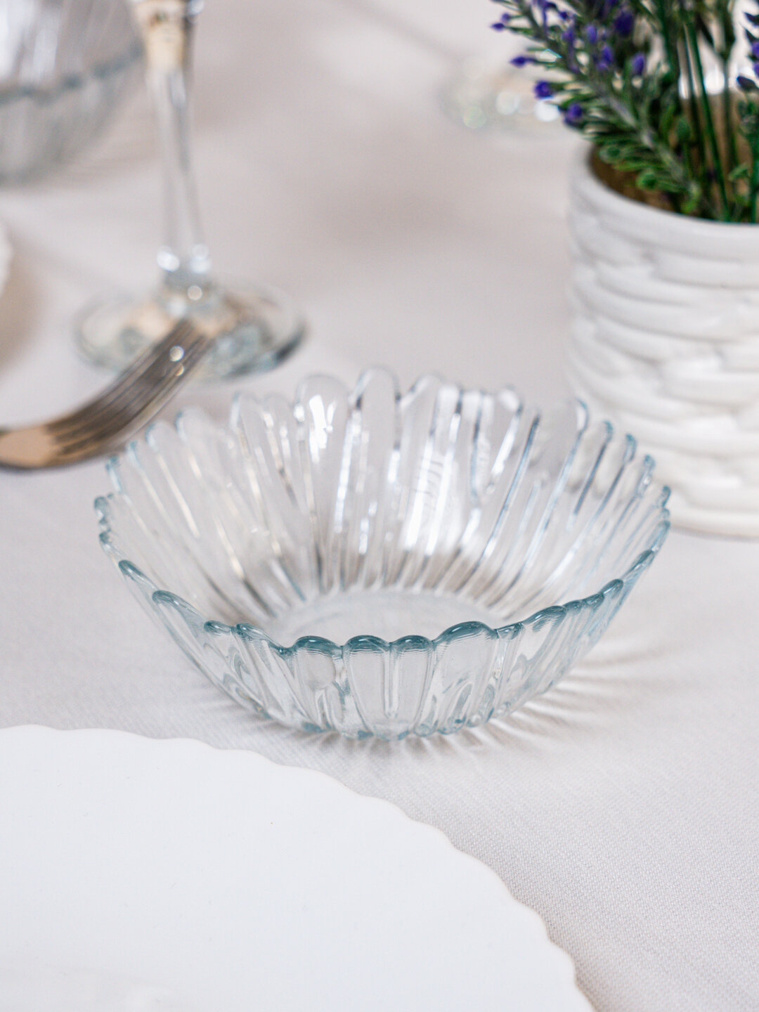 Салатники "ISFAHAN", закаленное стекло, для декора и сервировки, 15 см — фото 1