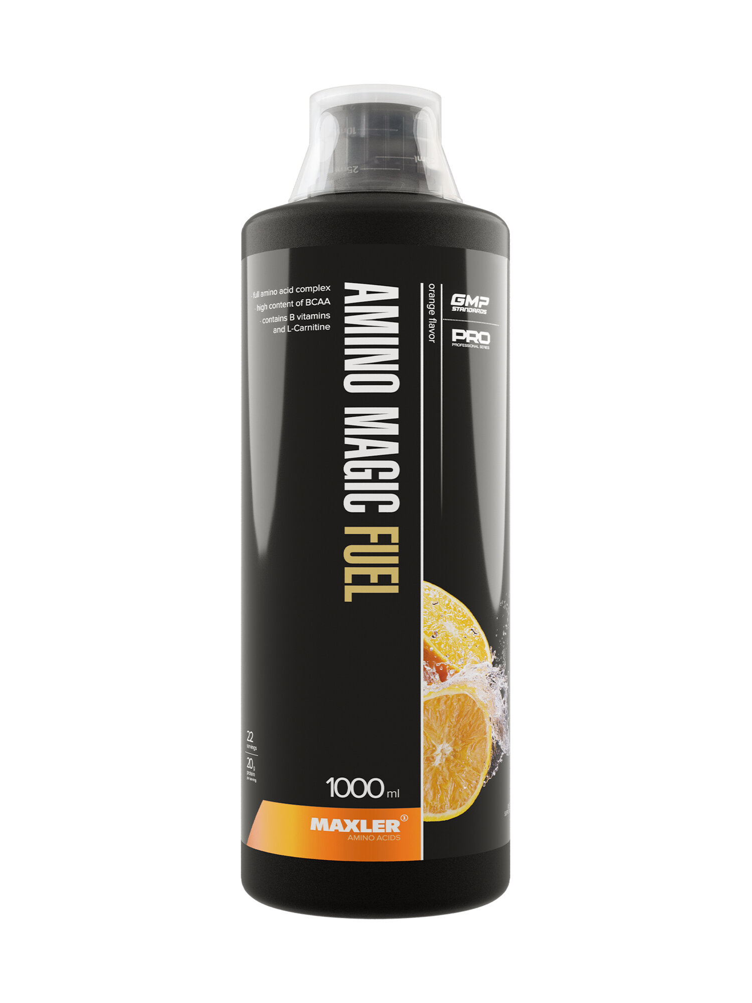 Аминокислотный комплекс Maxler Amino Magic Fuel, апельсин ,1000 мл.