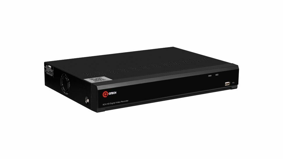 Гибридный видеорегистратор Qtech QVC-XVR-108/5MP-R