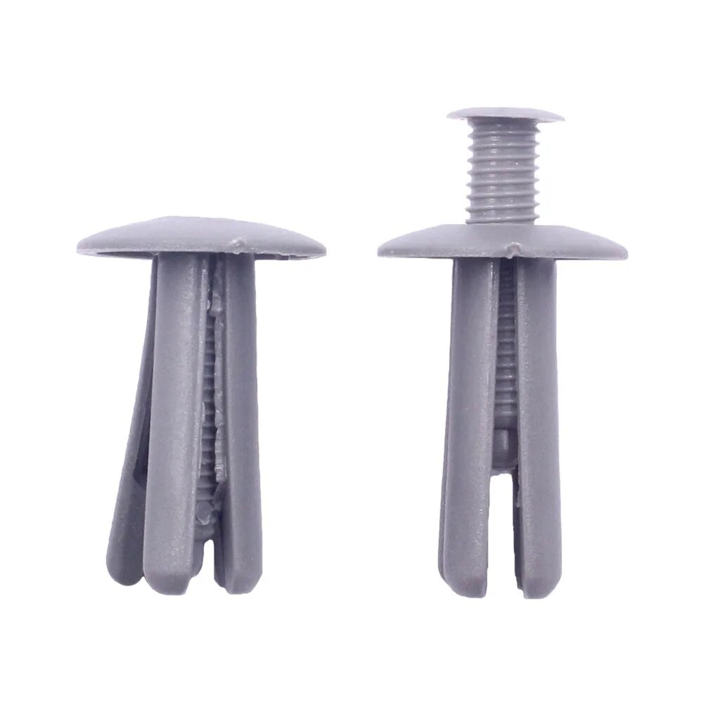 20 шт, пластиковые заклепки для автомобильного бампера, 8 мм, Gray 20PCS