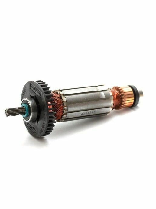 Ротор (якорь) для дрели Makita, для DP4010/4011/HP2050(F)/2051, в сборе, L-151 мм, D 31.5 мм, 5 зубов, арт. 517414-1