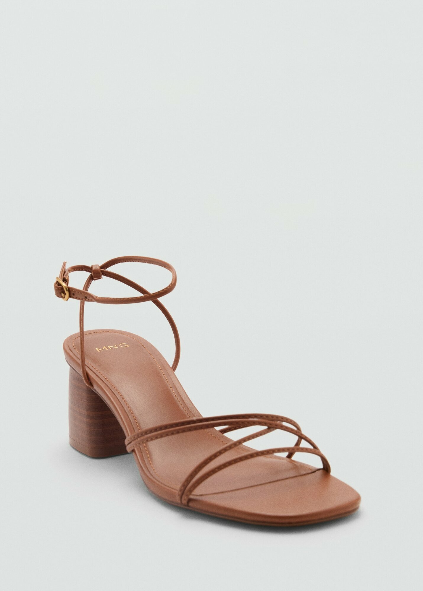 Босоножки MANGO LANA1, размер 38, коричневый