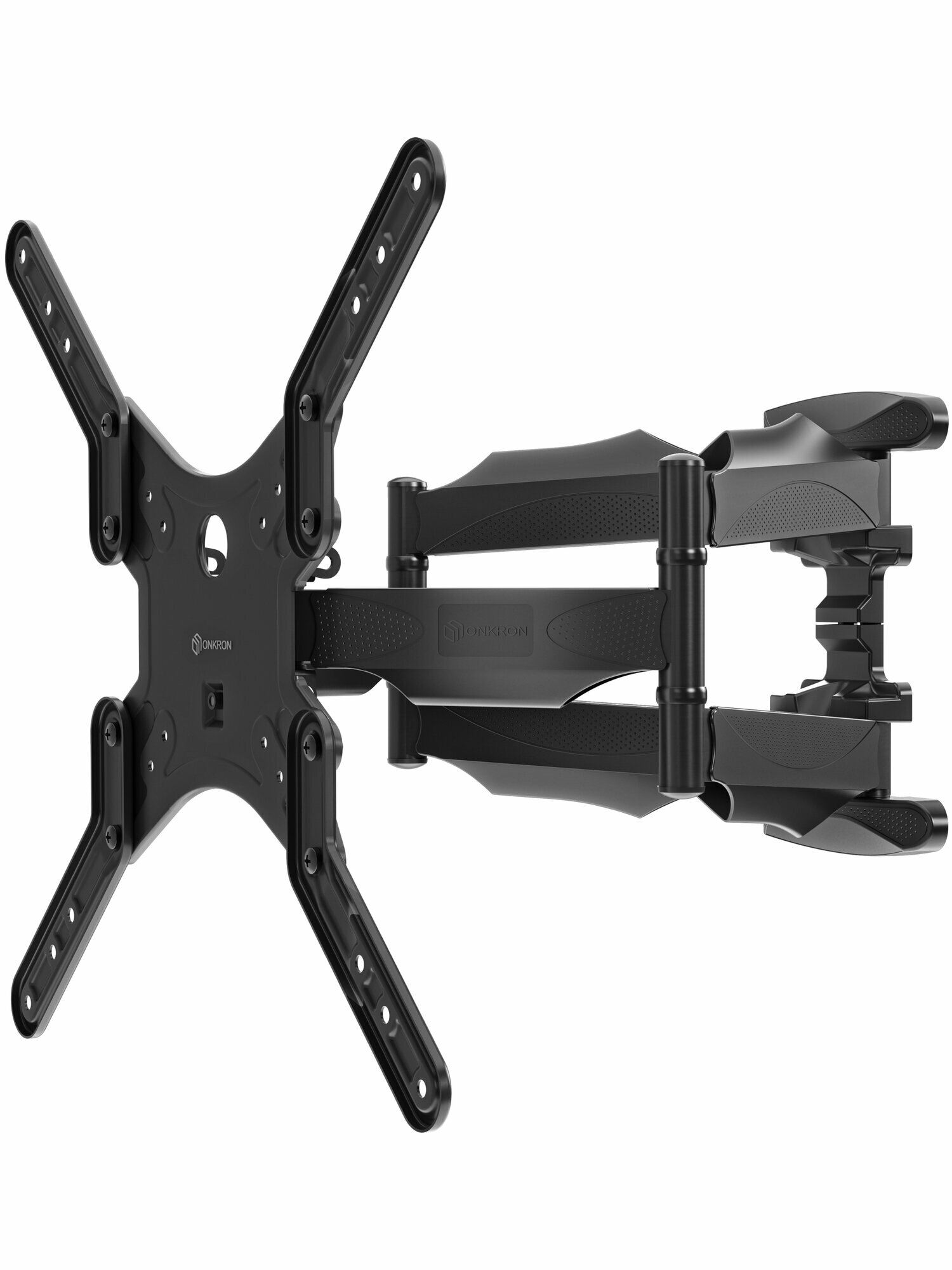 Кронштейн на стену ONKRON M5 для телевизора 37"-70", наклонно-поворотный, до 36.4 кг, черный — фото 1