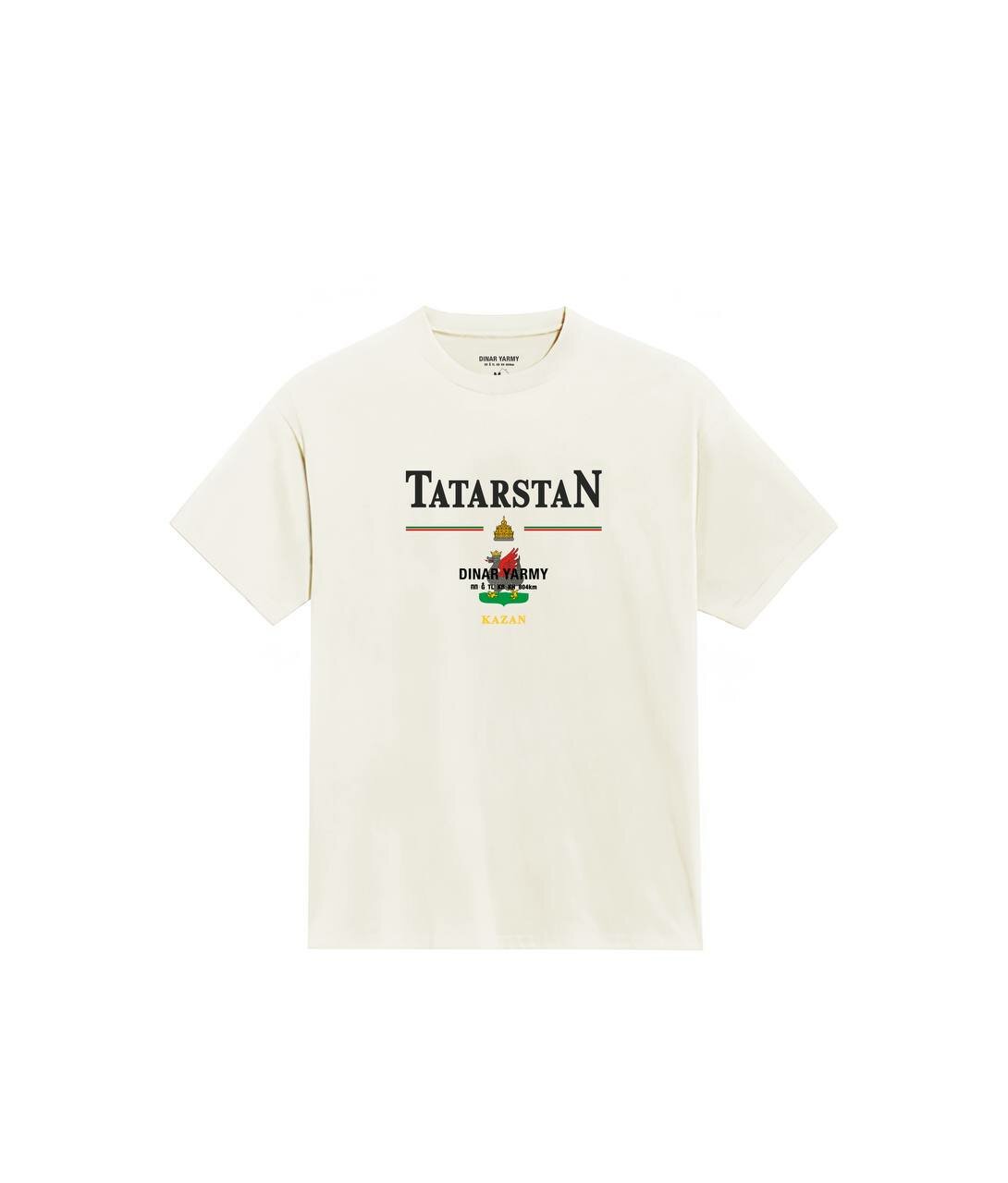 Футболка DINAR YARMY Tatarstan, размер M, белый