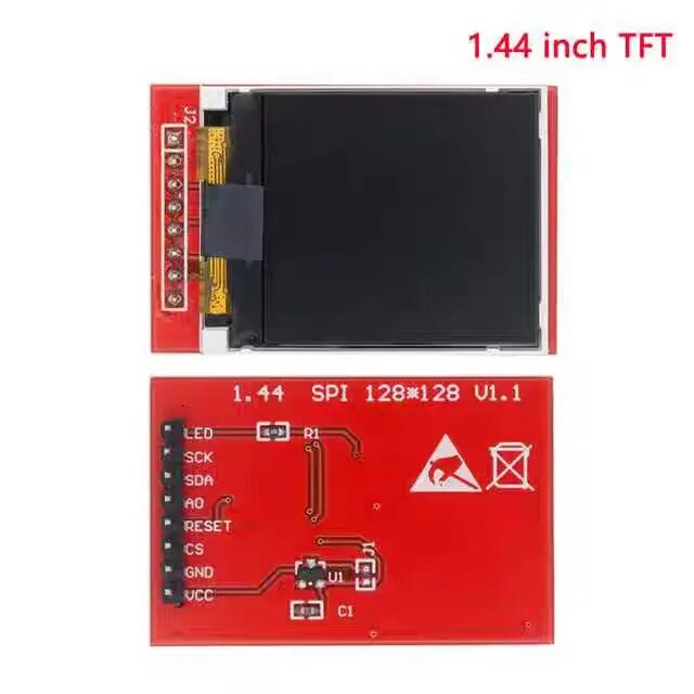TFT дисплей 0.96/1.3/1.44/1.77/1.8/2.0/2.4 дюйма IPS для Arduino, 1.44 TFT
