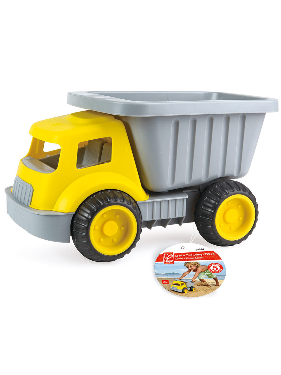Игрушка самосвал Грузи и вези (машинка для игр с песком) Hape E4084_HP - фото №7