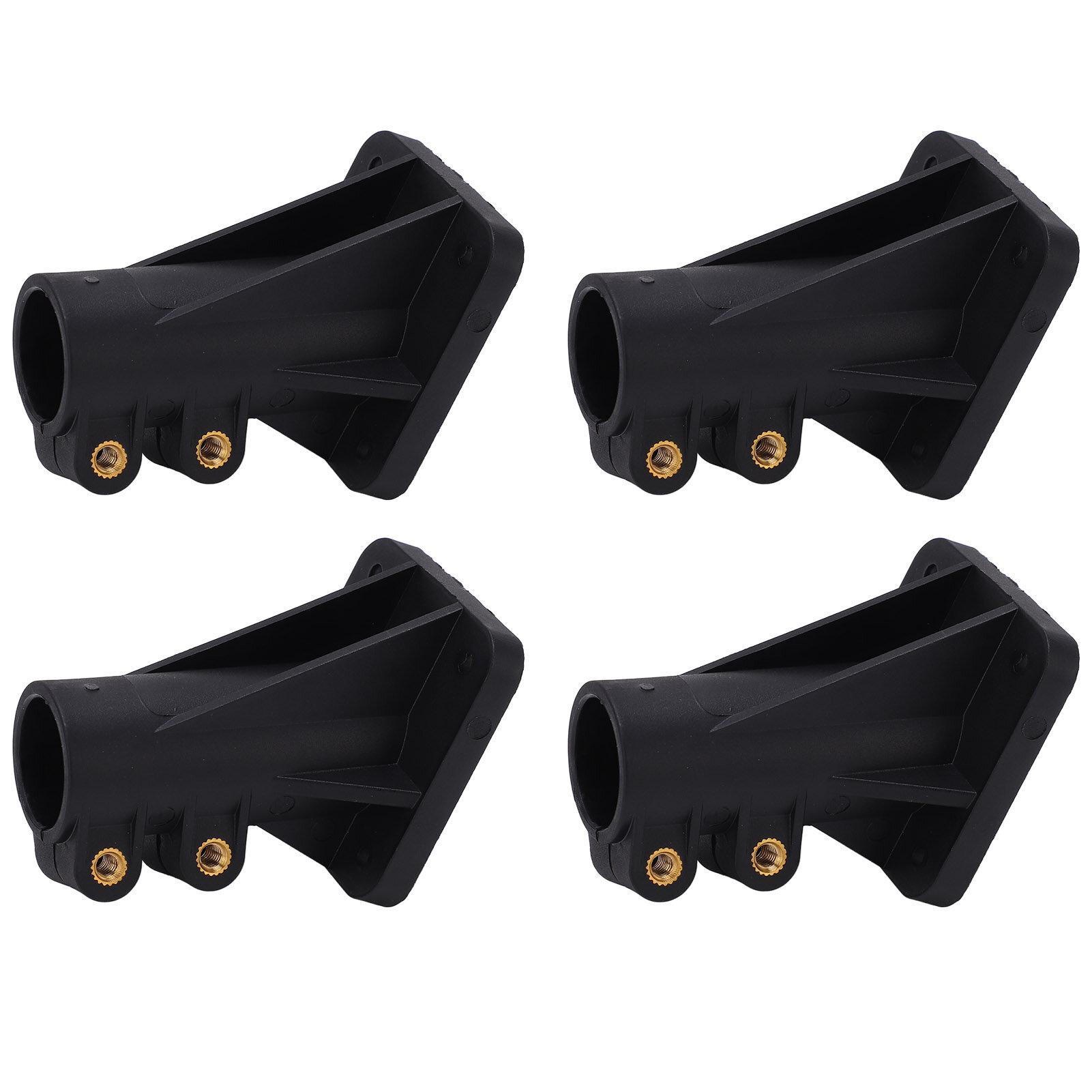 4шт/набор 20мм Нейлоновые Трубные Соединители Т-образные для Беспилотников и RC-Моделей 3 Канала