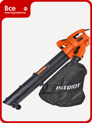 Изображение товара Садовый пылесос PATRIOT PT BV2000E, уборки листьев, всасывающей трубе, электрический бытовой, полимерная крыльчатка