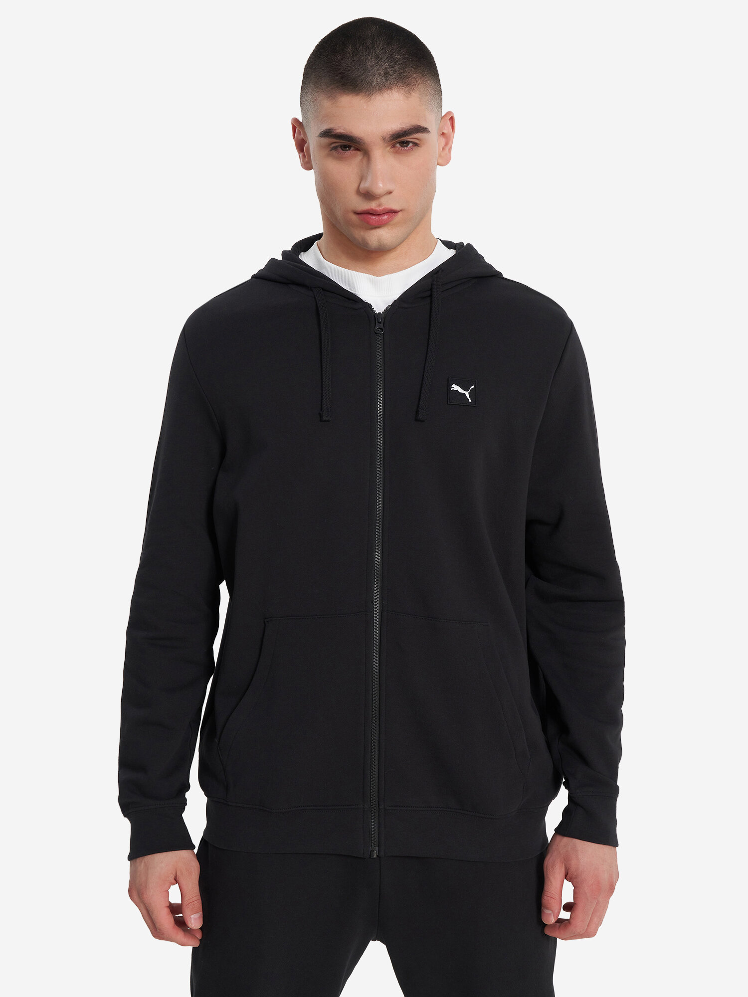 Толстовка спортивная PUMA, размер M, , черный — фото 1