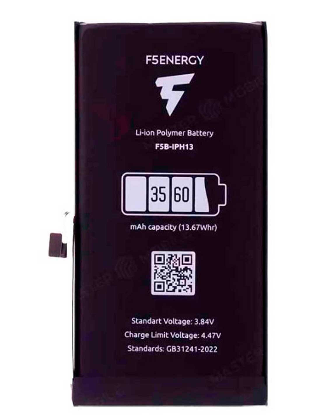 Аккумулятор на iPhone 13, ZQQ, 3500 mAh усиленный — фото 1