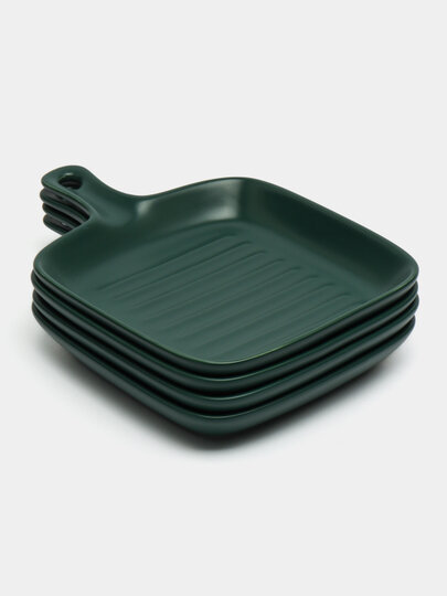 Тарелки GOLD HAPPY KITCHEN, керамические, диаметр 15 см, упаковка 1 шт — фото 1