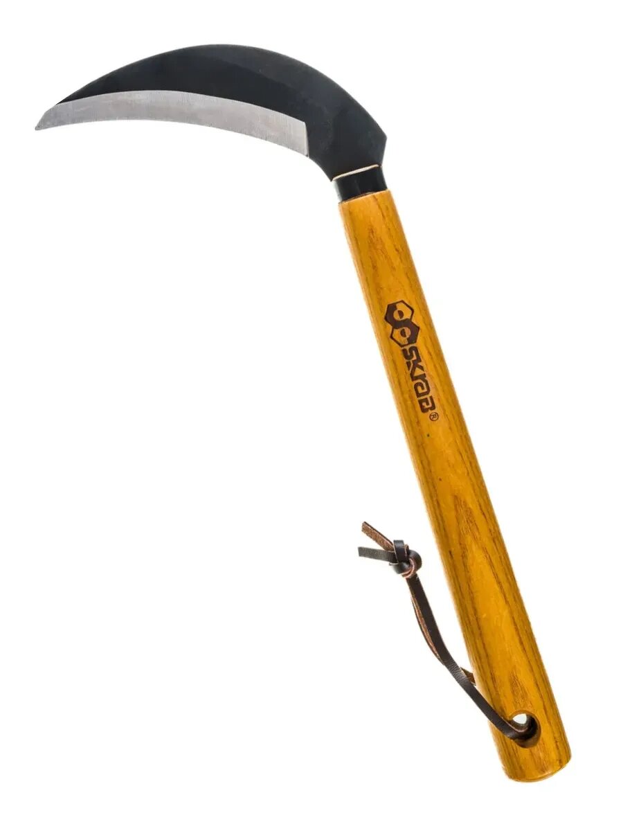 Серп садовый мини 320мм. HCS сталь. SKRAB 28404 — фото 1