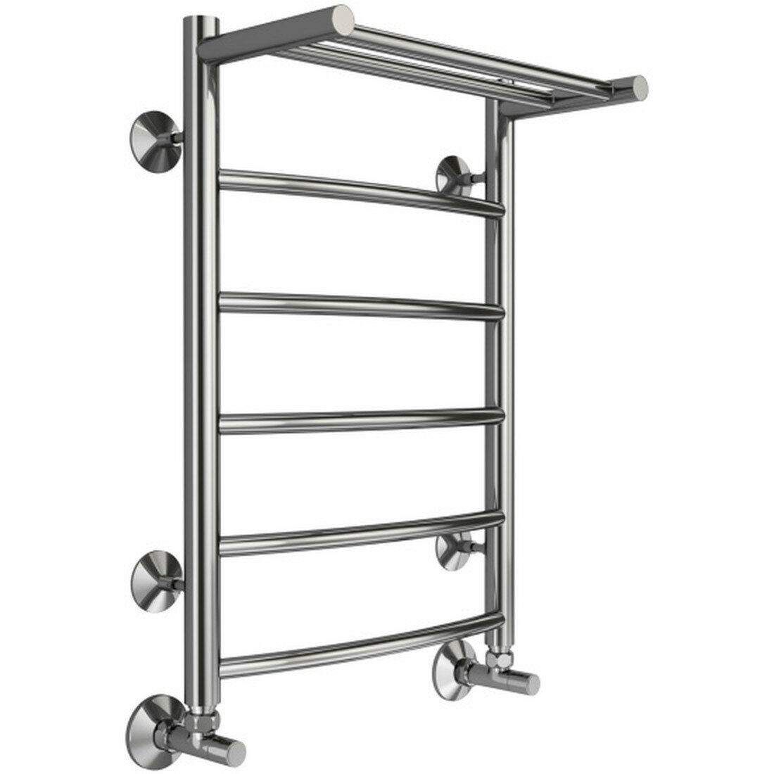 Полотенцесушитель TERMINUS Классик П6 с полкой 400x600 мм