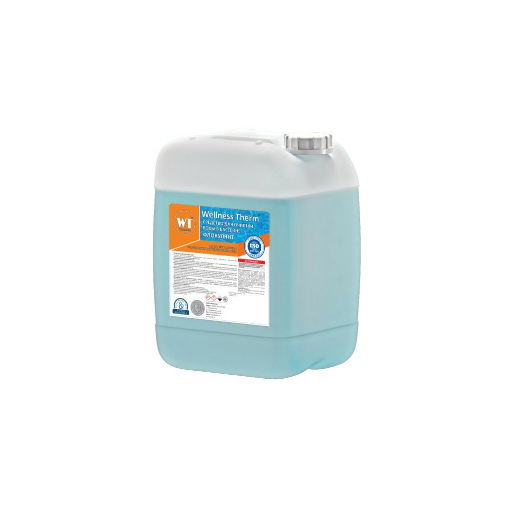 Флокулянт Wellness Therm Средство для очистки воды в бассейне 10 литров