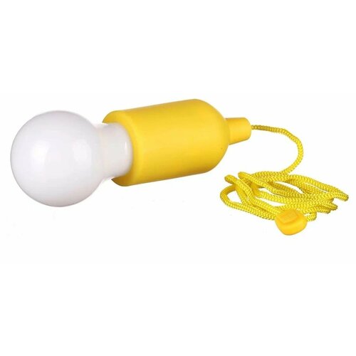 Лампочка-фонарик на шнурке LED Hange Lampe светодиодный подвесной светильник жёлтый 347₽