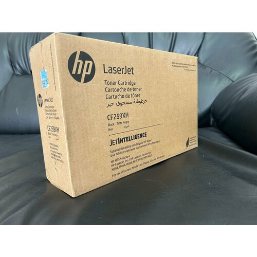 Картридж оригинальный HP 59X, черный CF259XH hp тонер картридж оригинальный hp w1331xh 331x черный повышенной емкости контрактный 15k