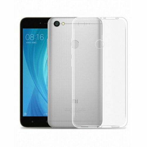 Силиконовая накладка 0.6 мм для Xiaomi Redmi 5A прозрачный