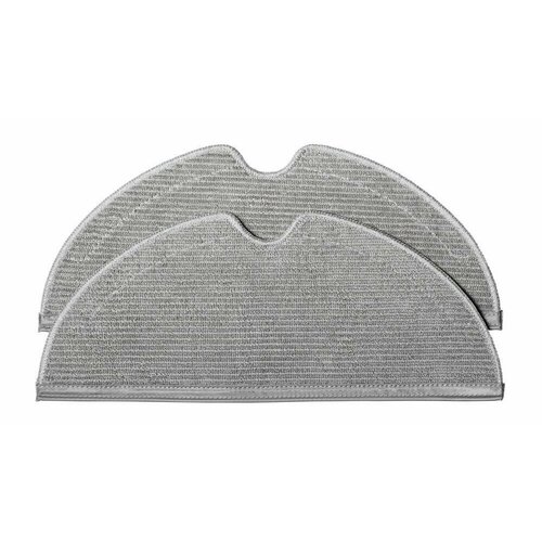 Сменная тряпка фибра для робота пылесоса Xiaomi Mi Robot Vacuum Mop 1С STYTJ01ZHM SKV4093GL 2C 1T Dreame F9 D9 L10 Pro 2шт 700₽