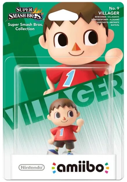 Фигурка Amiibo Villager (коллекция Super Smash Bros)