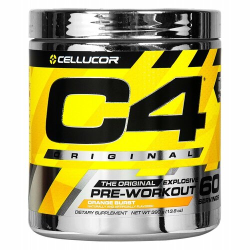фото C4 original, 60 порций / 390 г (американская версия), watermelon / арбуз cellucor