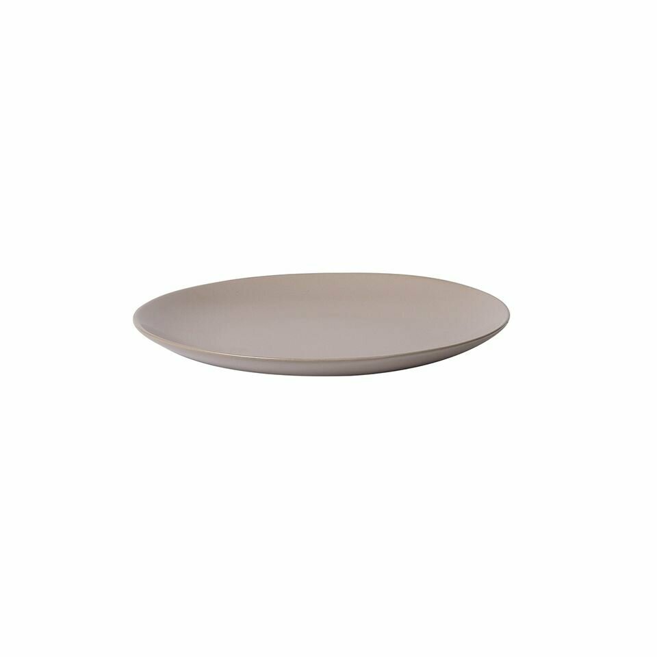фото Тарелка ROOMERS TABLEWARE Tide, 23 см, каменная керамика, цвет серый (L9315-WG4U)
