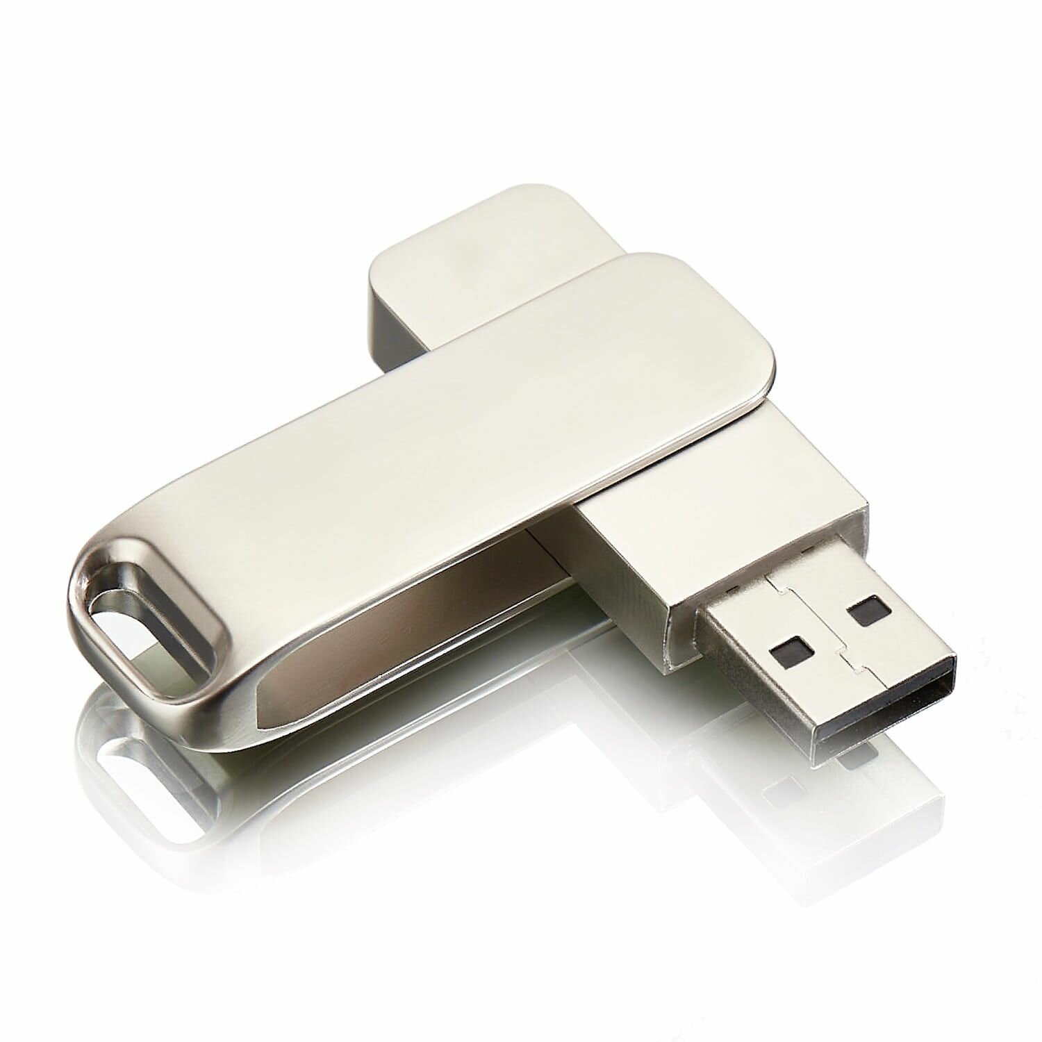 USB флешка, USB flash-накопитель, Флешка Stone, 128 ГБ, серебряная, USB 3.0, арт. F44 30шт