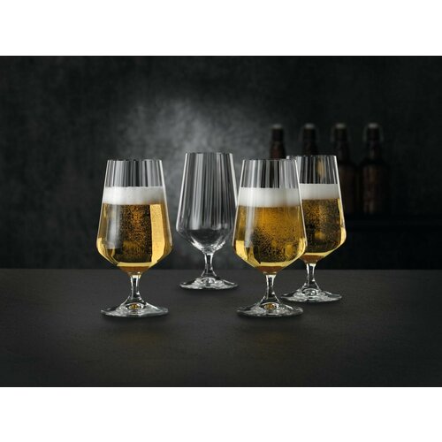 фото Набор бокалов для пива 4 шт. nachtmann celebration beer glass, 17,2 см, 380 мл, хрусталь, прозрачный