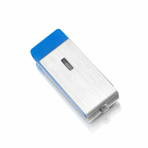 Флешка Hasp, 128 МB, синяя, USB 2.0, арт. F12